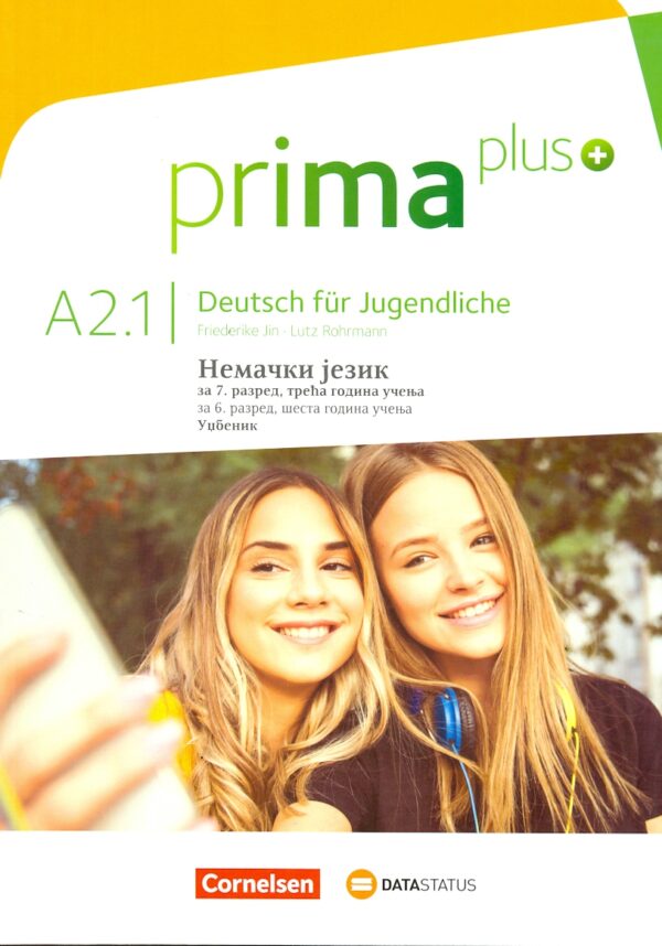 Nemački jezik 7 - Udžbenik - Prima plus A2.1
